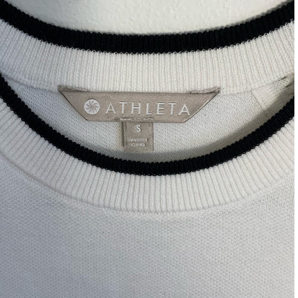 Athleta White Sweater size small - Picture 2 of 7